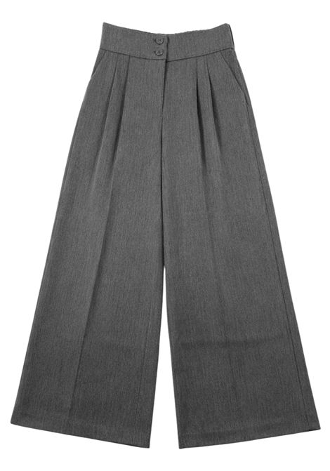 Pantalone bambina in misto viscosa Patrizia Pepe | 7P0386/MAGRIGIO